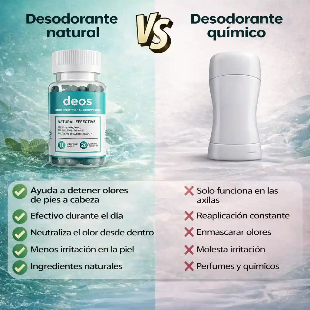 Original DEOS | COMBO Anti-Olor Definitivo