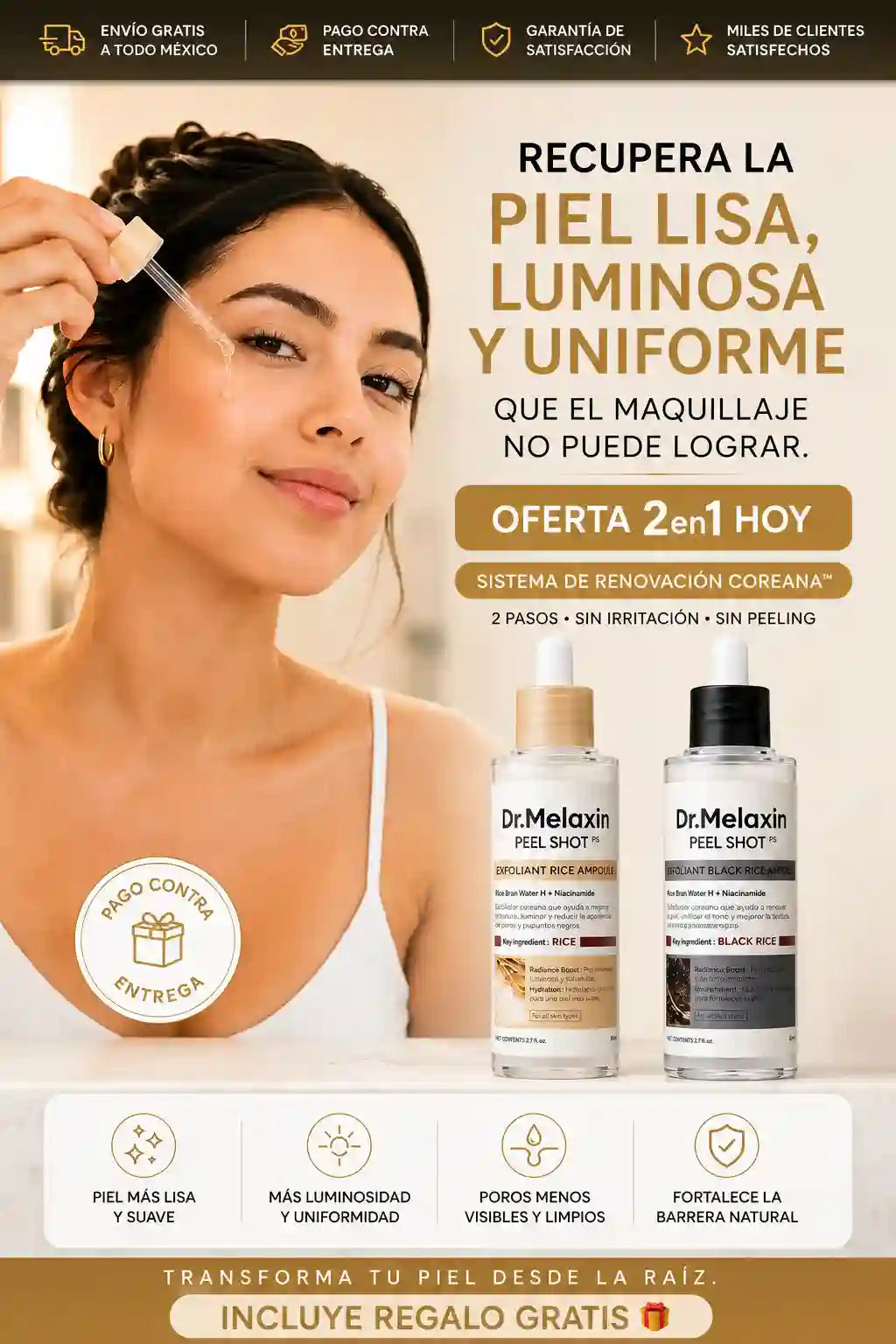 Kit Exfoliante Dr. Melaxin