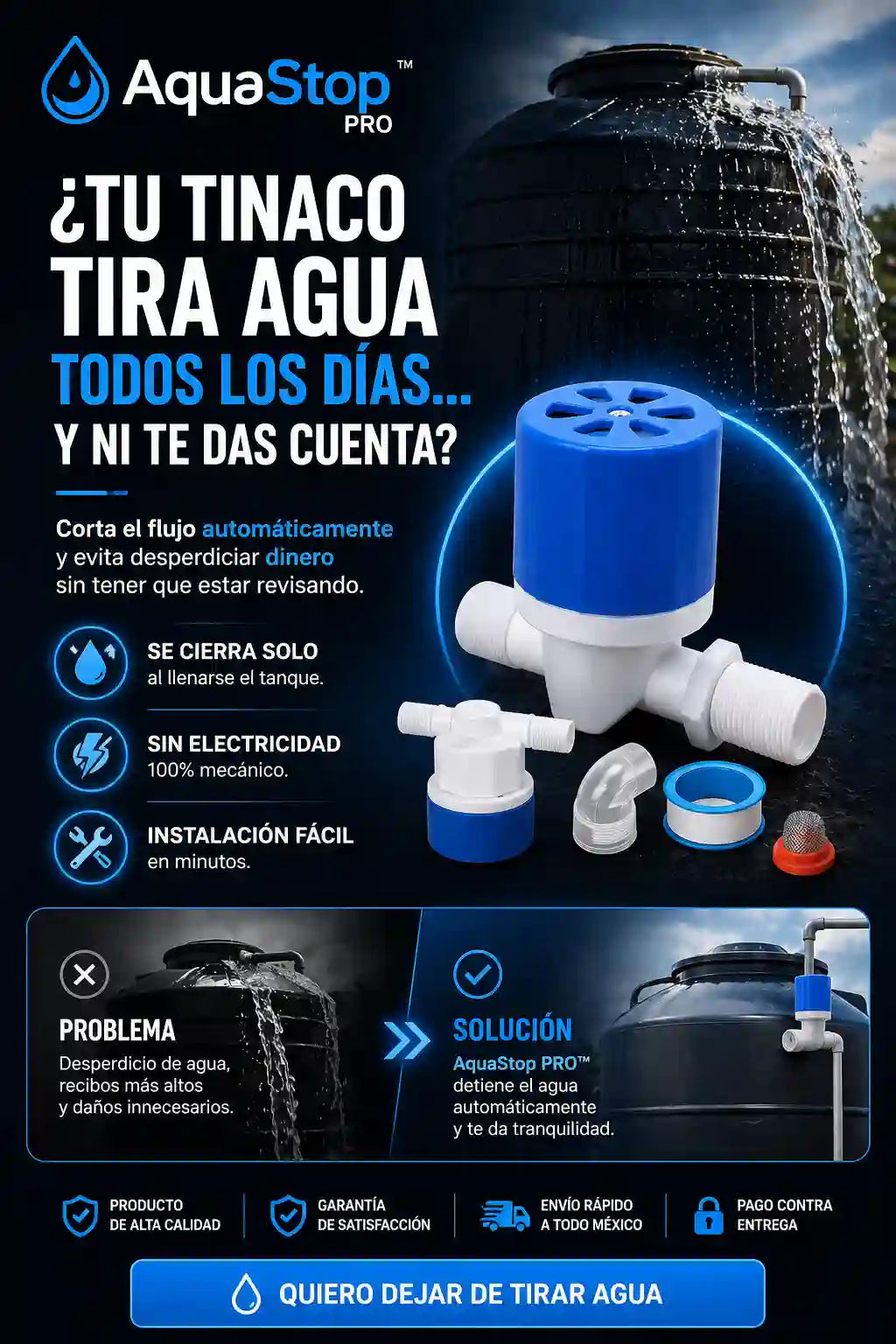 AquaStop-Válvula inteligente