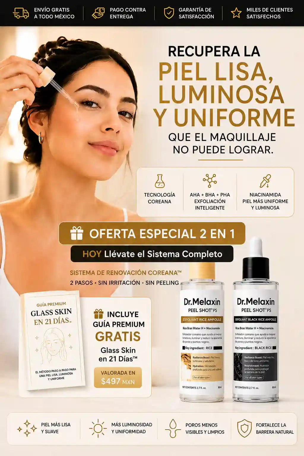 Kit Exfoliante Dr. Melaxin